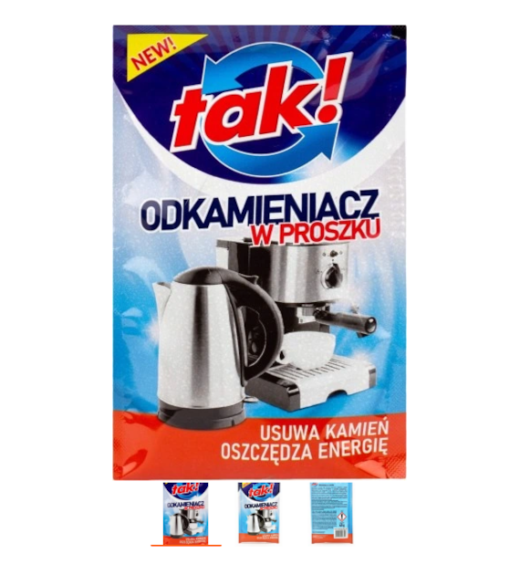 TAK Odkamieniacz do czajników w proszku 40gx30 sztuk  = 1 BOX  UWAGA !!!! W boxie jest 30 sztuk