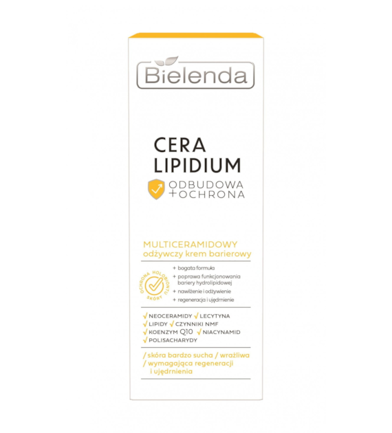 BIELENDA - CERA LIPIDIUM Multiceramidowy odżywczy krem barierowy, 50ml