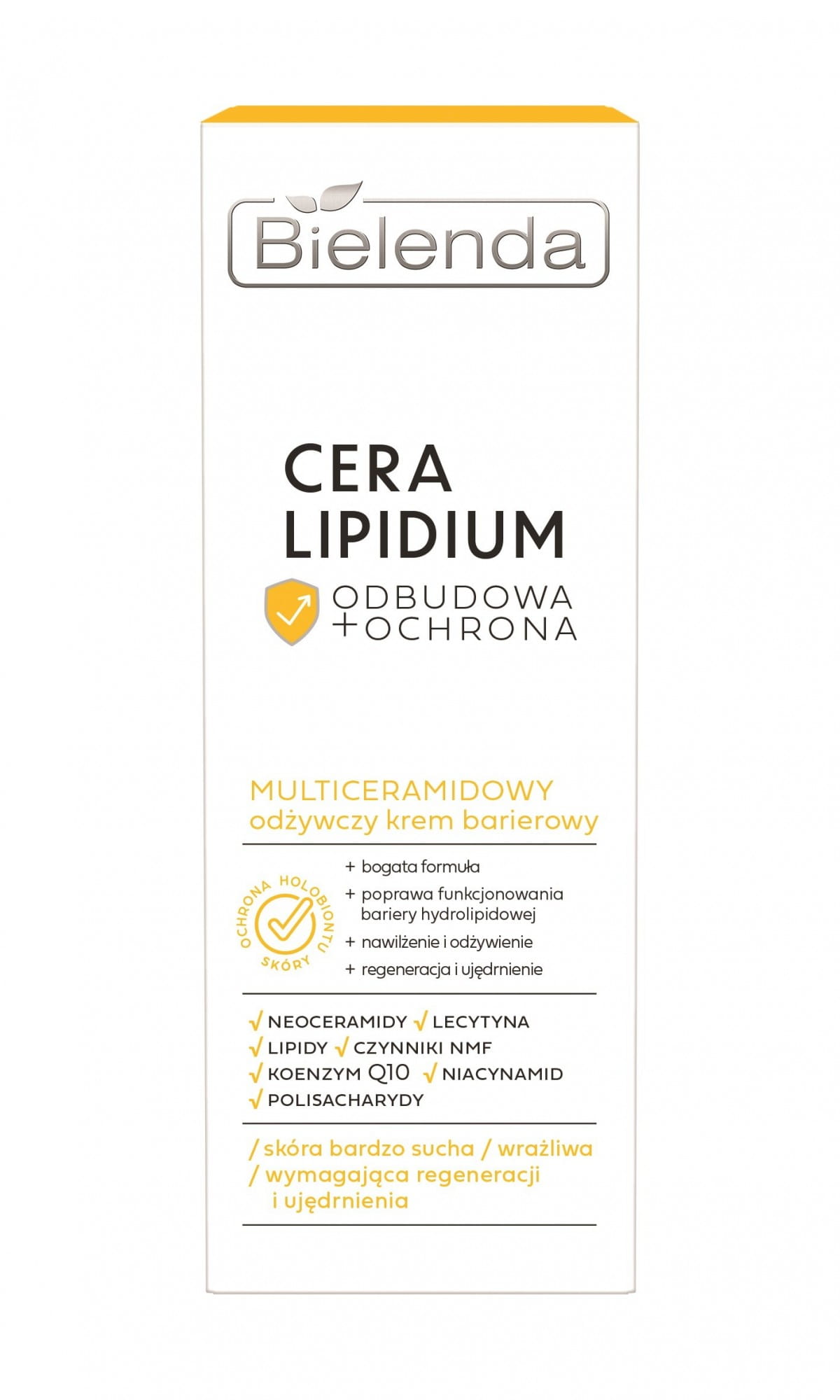 BIELENDA - CERA LIPIDIUM Multiceramidowy odżywczy krem barierowy, 50ml