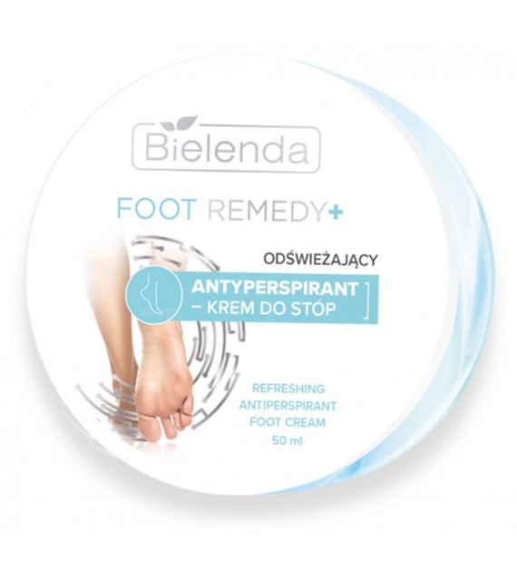 FOOT REMEDY Odświeżający antyperspirant-krem do stóp, 50 ml