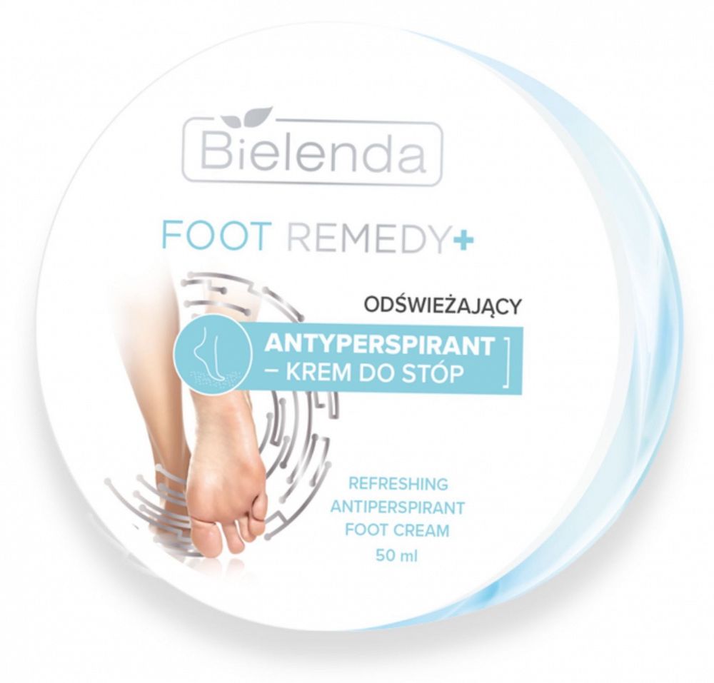 BIELENDA - FOOT REMEDY Odświeżający antyperspirant-krem do stóp, 50 ml