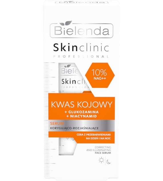 BIELENDA - SKIN CLINIC PROFESSIONAL KWAS KOJOWY serum korygująco – rozjaśniające, 30 ml