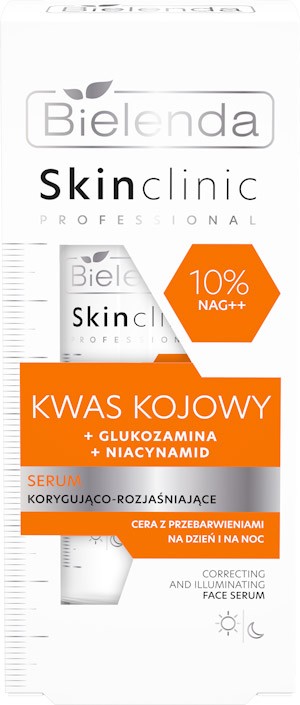 BIELENDA - SKIN CLINIC PROFESSIONAL KWAS KOJOWY serum korygująco – rozjaśniające, 30 ml