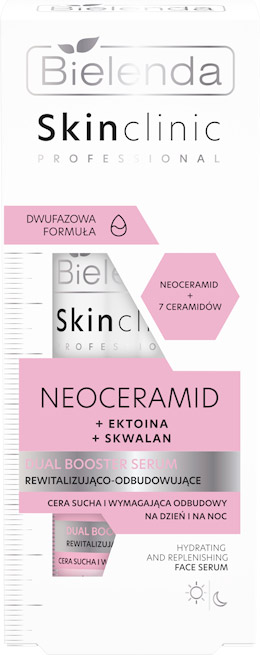 BIELENDA - SKIN CLINIC PROFESSIONAL NEOCERAMIDY dual booster serum nawilżająco – odbudowujące, 45 ml