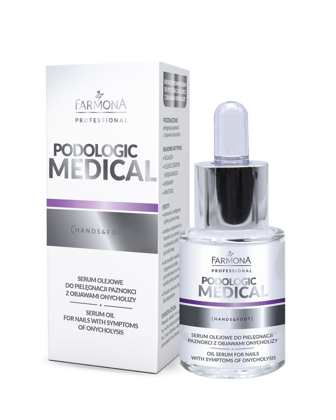 PODOLOGIC MEDICAL Serum olejowe do pielęgnacji paznokci z onycholizą 15ml