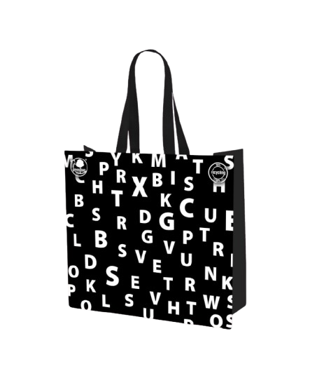 GAM Torba PP Tkany 34x34x22 Alfabet
