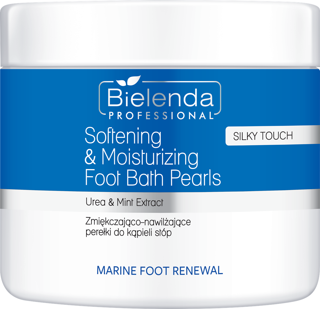 BIELENDA PRO MARINE FOOT RENEWAL Zmiękczająco-nawilżające perełki do kąpieli stóp, 400g