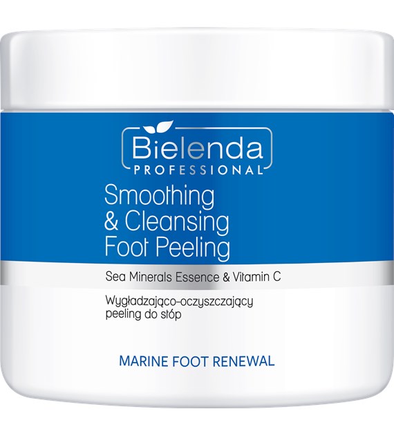 BIELENDA PRO MARINE FOOT RENEWAL Wygładzająco-oczyszczający peeling do stóp, 600g