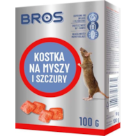 BROS Trutka na myszy i szczury KOSTKA ,100 g