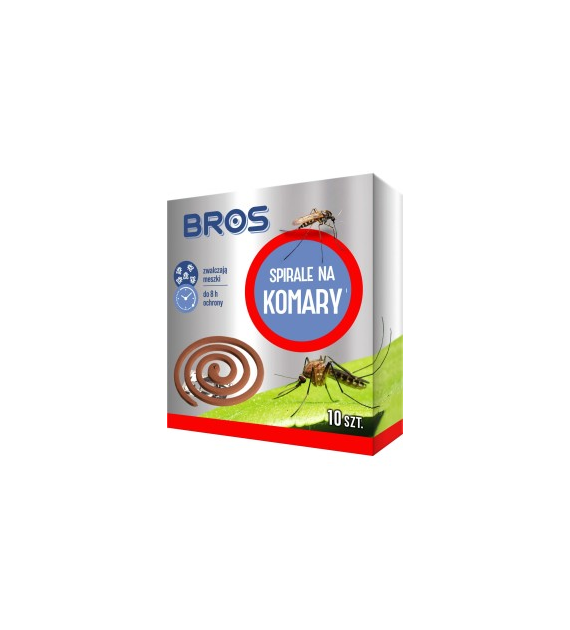 BROS Spirale na komary, 10 szt