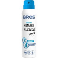 BROS Spray na komary i kleszcze, 90 ml