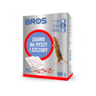 BROS Ziarno na myszy i szczury, 140 g