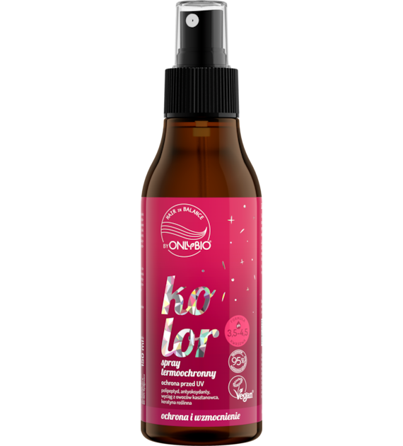OnlyBio  Hair in Balance Kolor Spray termoochronny pochłaniający promieniowanie UV 150 ml