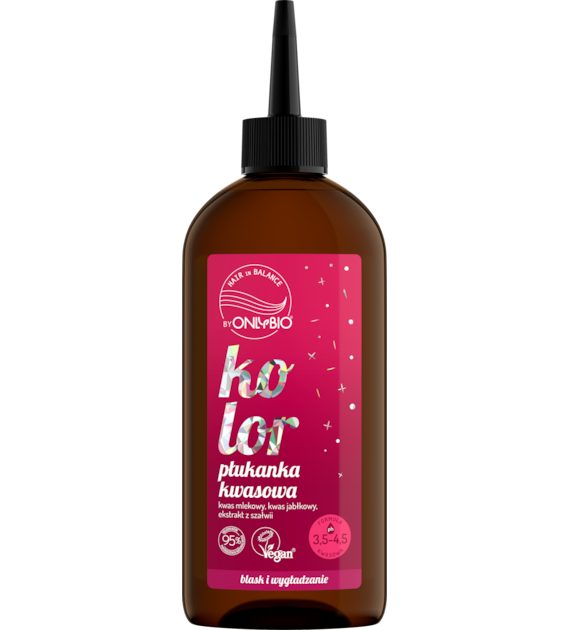 OnlyBio  Hair in Balance Kolor Płukanka kwasowa 300 ml