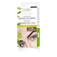 Delia henna pudrowa do brwi 3.1 czarny brąz 4g
