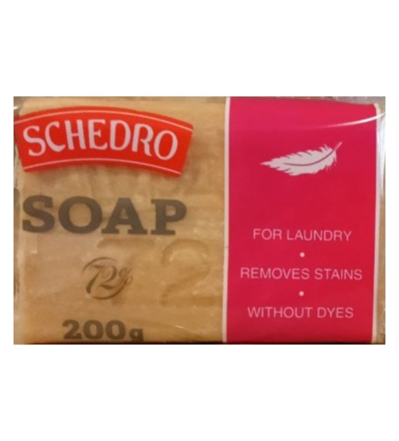 SCHEDRO Mydło szare 72% (folia) 200 g