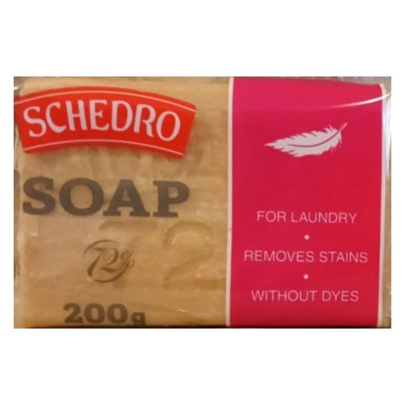 SCHEDRO Mydło szare 72% (folia) 200 g