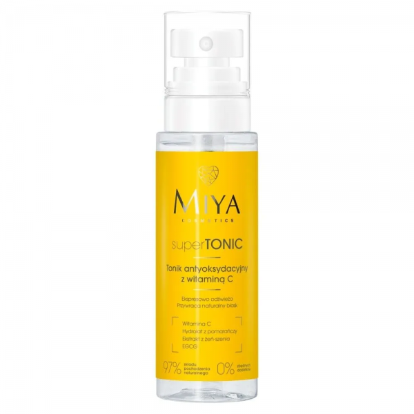 MIYA superTONIC Tonik antyoksydacyjny z wit.C, 100 ml