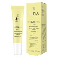 MIYA eyeSUNshine Rozświetlające serum pod oczy SPF 50, 15 ml