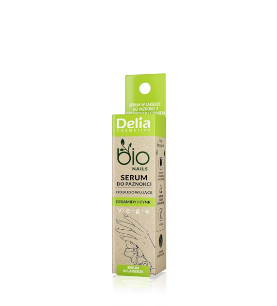 DELIA BIO NAILS SERUM DO PAZNOKCI ODBUDOWUJĄCE CERAMIDY I CYNK 11ml