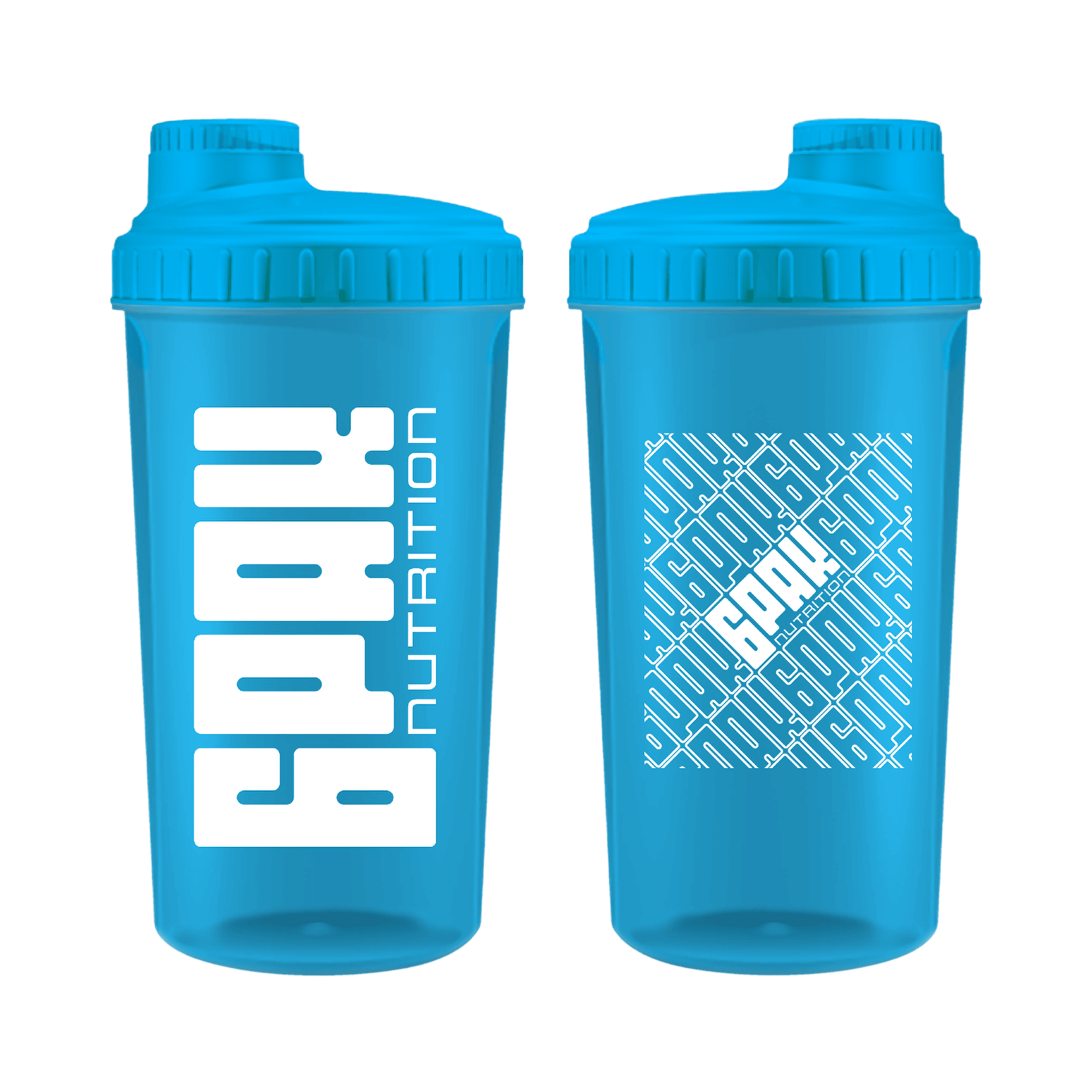 6PAK SHAKER PATERN NEON BLUE 700ml