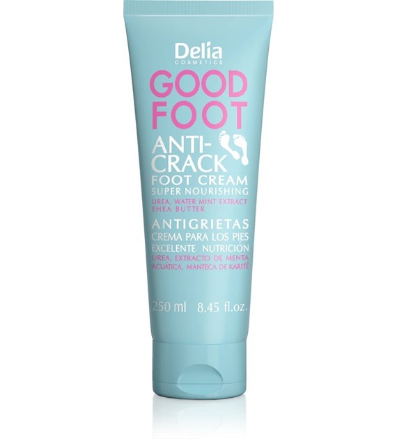DELIA - GOOD FOOT Odżywczy krem do stóp na pękające pięty ANTI-CRACK, 250ml   / only GB/ES /