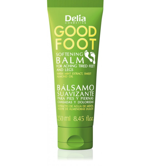 DELIA - GOOD FOOT Zmiękczający balsam na ból i zmęczenie nóg, 250 ml   / only GB/ES /