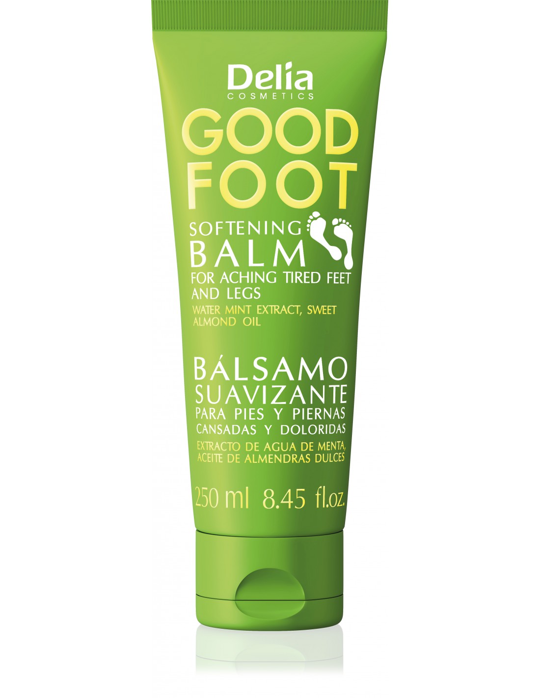 DELIA - GOOD FOOT Zmiękczający balsam na ból i zmęczenie nóg, 250 ml   / only GB/ES /