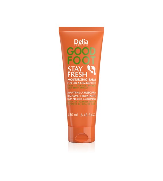 DELIA - GOOD FOOT Balsam nawilżający do stóp Stay Fresh, 250 ml   / only GB/ES /