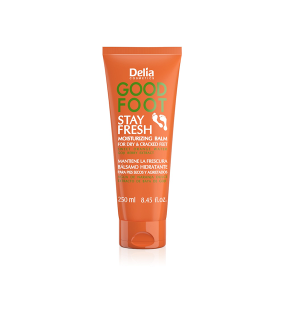 DELIA - GOOD FOOT Balsam nawilżający do stóp Stay Fresh, 250 ml   / only GB/ES /