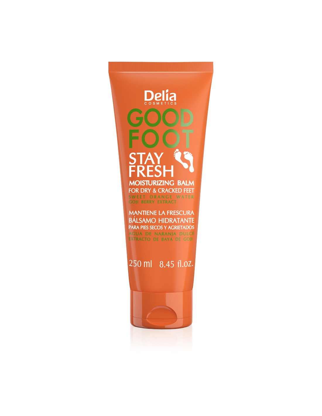 DELIA - GOOD FOOT Balsam nawilżający do stóp Stay Fresh, 250 ml   / only GB/ES /