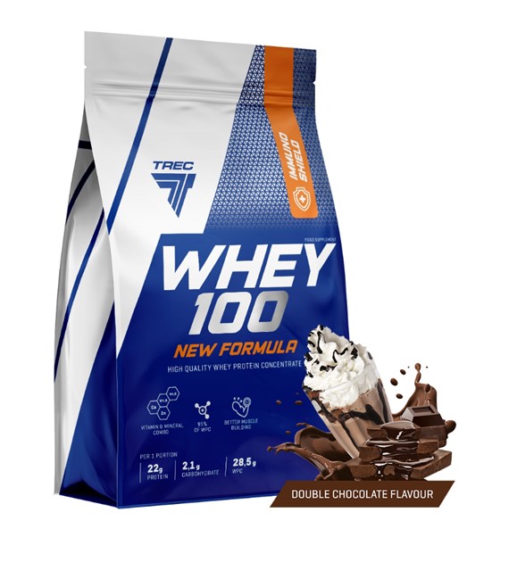 WHEY 100 NEW FORMULA  700g DOUBLE CHOCOLATE