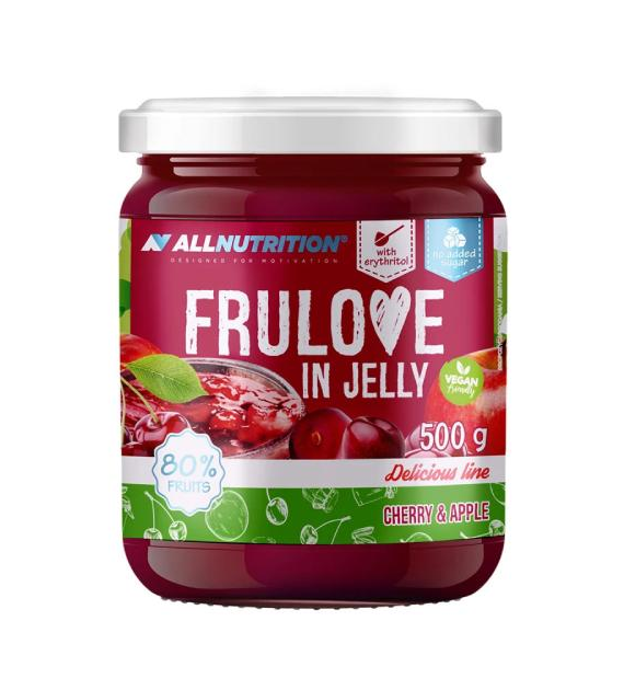 ALLNUTRITION FRULOVE IN JELLY 500 g CHERRY-APPLE