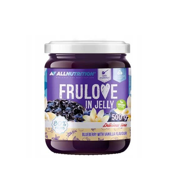 ALLNUTRITION FRULOVE IN JELLY 500 g BLUEBERRY WITH VANILLA FLAVOUR