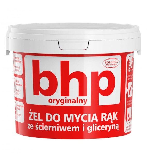 Żel do mycia rąk ze ścierniwem i gliceryną BHP 500 g