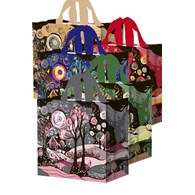 FRASPO Torba z PP ESY-FLORESY Magiczna Kraina Mix 5 kolorów 35x20x35 24l (po 25 sztuk)
