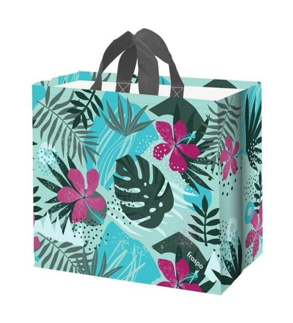 FRASPO Torba z PP MONSTERA Mix 5 kolorów 45x20x40cm 36l (po 25 sztuk)