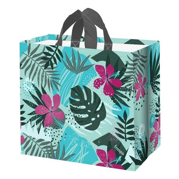 FRASPO Torba z PP MONSTERA Mix 5 kolorów 45x20x40cm 36l (po 25 sztuk)
