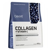 OstroVit Kolagen + Witamina C 400 g czarna porzeczka