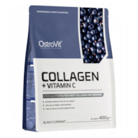 OstroVit Kolagen + Witamina C 400 g czarna porzeczka