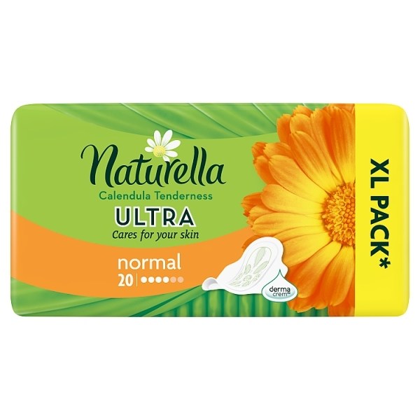 NATURELLA PODPASKI CALENDULA TENDERNESS ULTRA NORMAL (20)