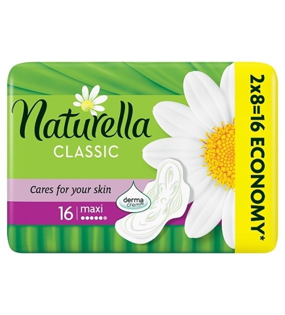 NATURELLA PODPASKI CAMOMILE CLASSIC MAXI (16)