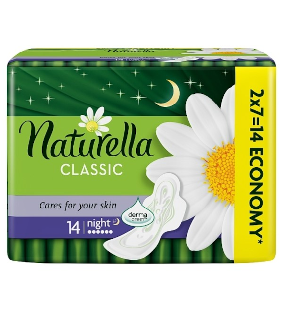 NATURELLA PODPASKI CAMOMILE CLASSIC NIGHT (14)