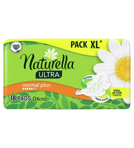 NATURELLA PODPASKI CAMOMILE ULTRA NORMAL PLUS (18)