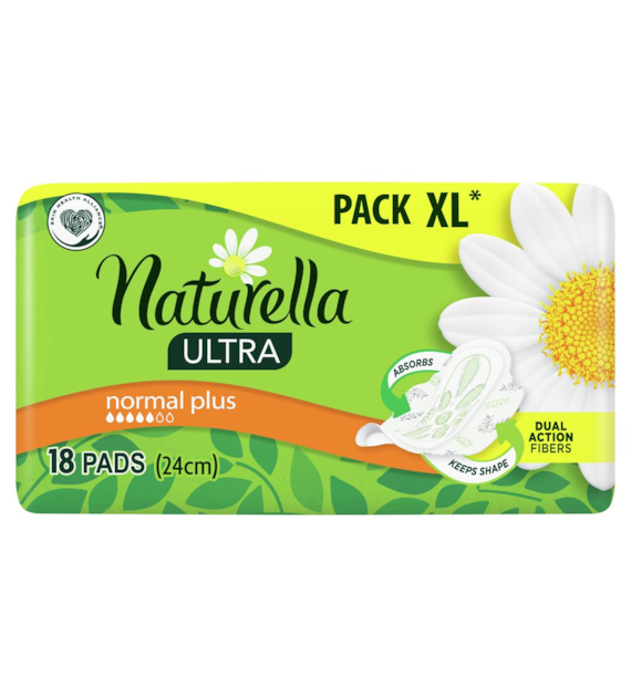NATURELLA PODPASKI CAMOMILE ULTRA NORMAL PLUS (18)