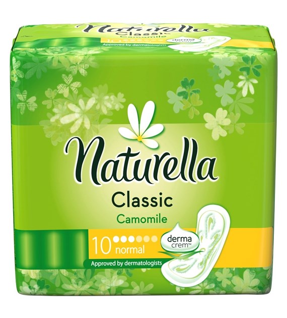 NATURELLA PODPASKI CAMOMILE CLASSIC NORMAL (10)
