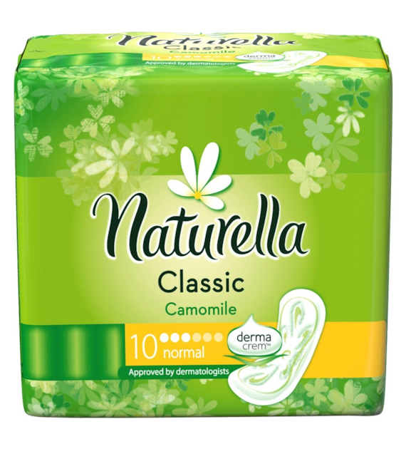 NATURELLA PODPASKI CAMOMILE CLASSIC NORMAL (10)