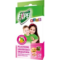 EXPEL KIDS PLASTERKI ŁĄGODZĄCE UKĄSZENIA (20)