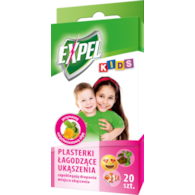 EXPEL KIDS PLASTERKI ŁĄGODZĄCE UKĄSZENIA (20)