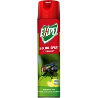 EXPEL MUCHO-SPRAY 400ML CYTRYNOWY ZWALCZA MUCHY,KOMARY,MOLE,MUSZKI OWOCÓWKI